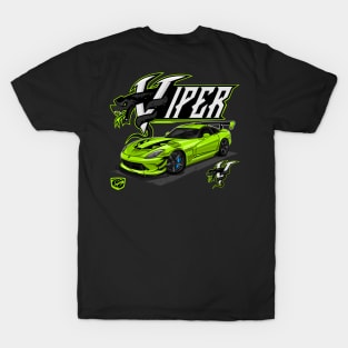 DODGE VIPER SRT 10 (GREEN) T-Shirt